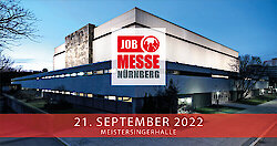 14. originale Jobmesse Nürnberg am 21.09.2022 in der Meistersingerhalle